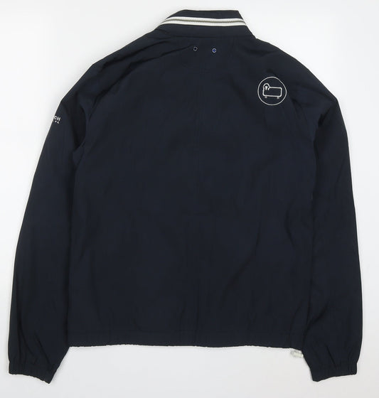 Penn Rich Womens Blue Jacket Coat Size M Zip