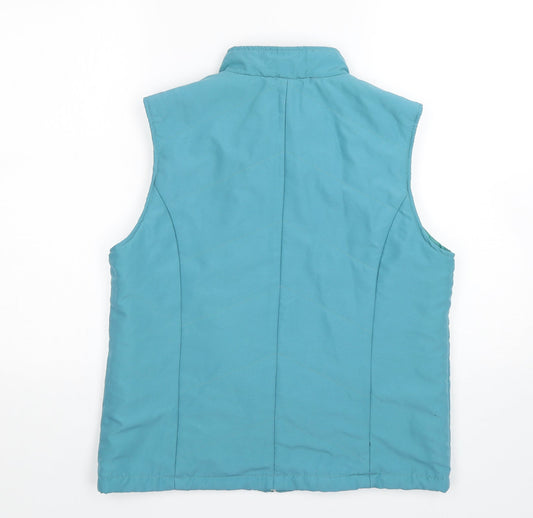 EWM Womens Green Gilet Coat Size S
