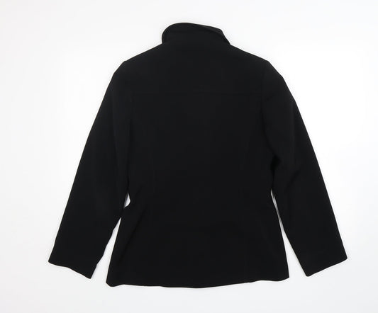 Amranto Womens Black Jacket Size 10