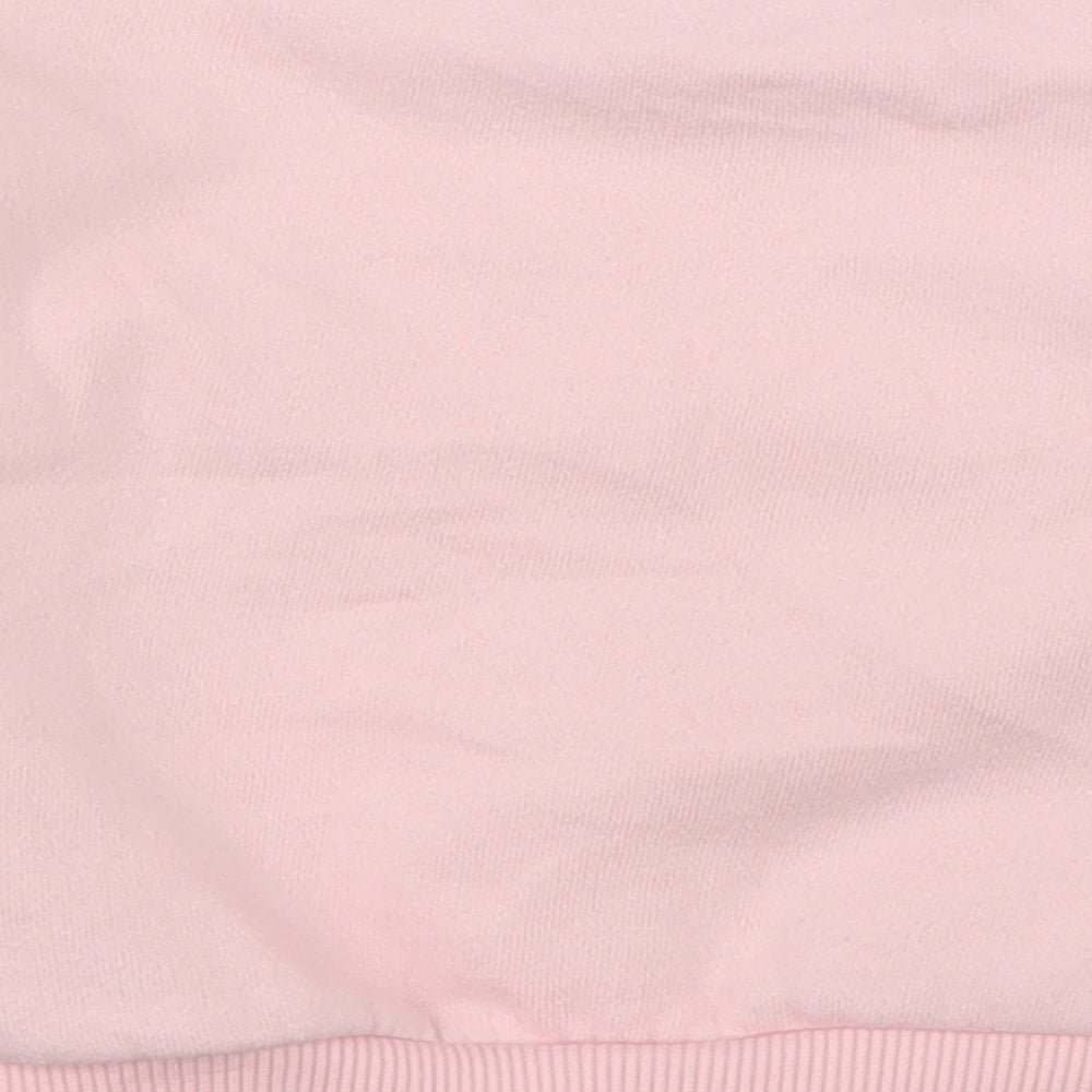 George Girls Pink Cotton Pullover Jumper Size 12-18 Months Pullover - I Love Pudsey