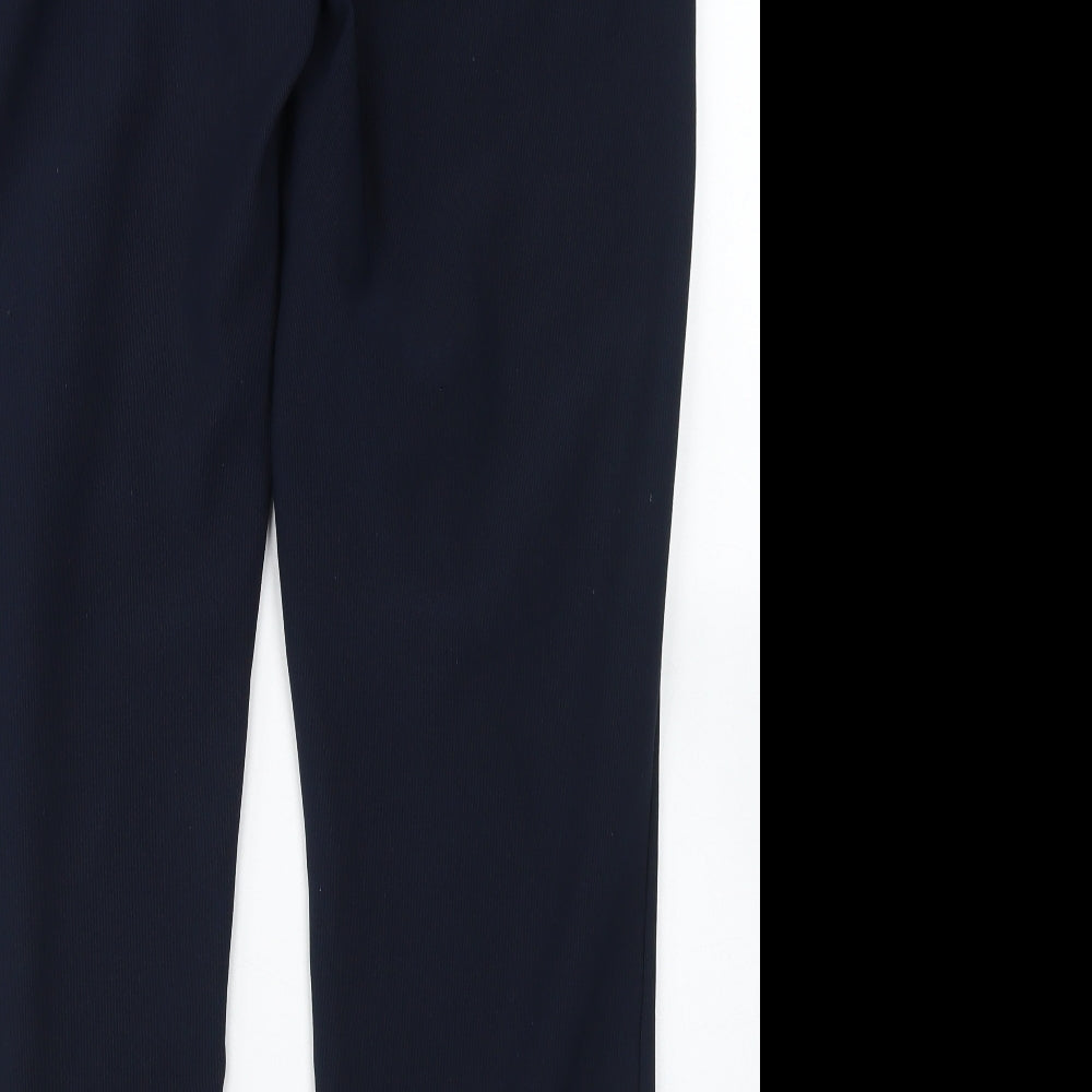 Preworn Womens Blue Polyester Dress Pants Trousers Size 20 L29 in Regular