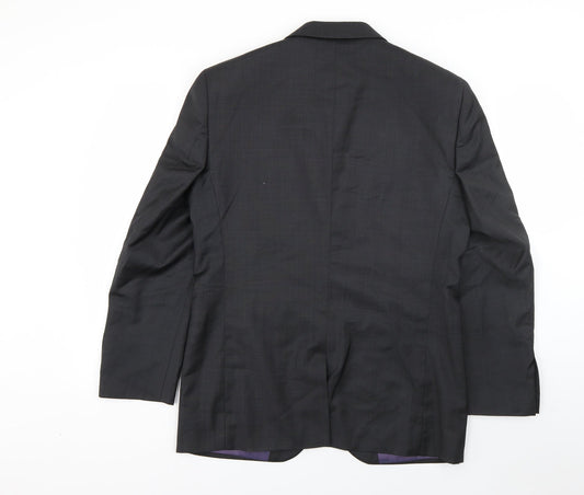 NEXT Mens Grey Wool Jacket Suit Jacket