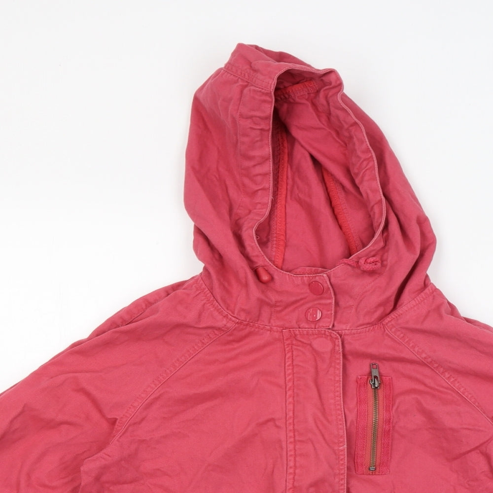 Henry Holland Womens Red Jacket Size 8 Zip