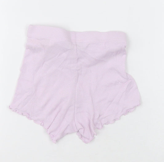 Primark Girls Purple Cotton Cami Sleep Shorts Size 18-24 Months Pullover