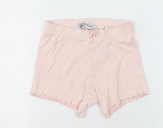 Primark Girls Pink Cotton Pyjama Set Size 18-24 Months Pullover