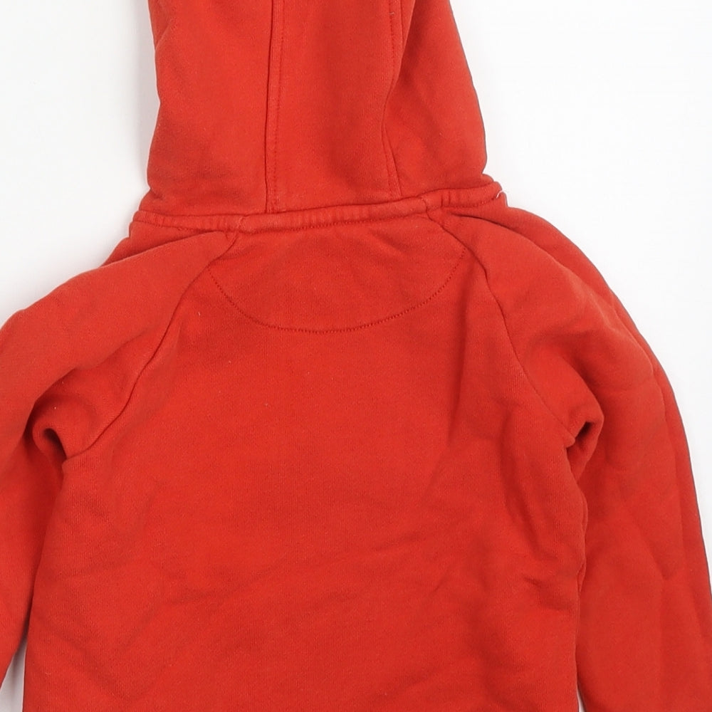 Ted Baker Boys Red Cotton Pullover Hoodie Size 2-3 Years Pullover