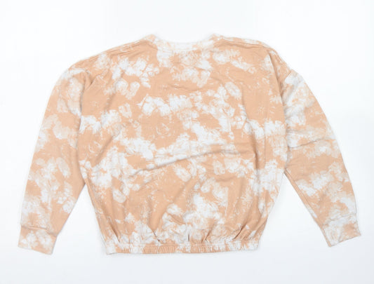 915 Generation Girls Brown Polyester Pullover Sweatshirt Size S - Cropped