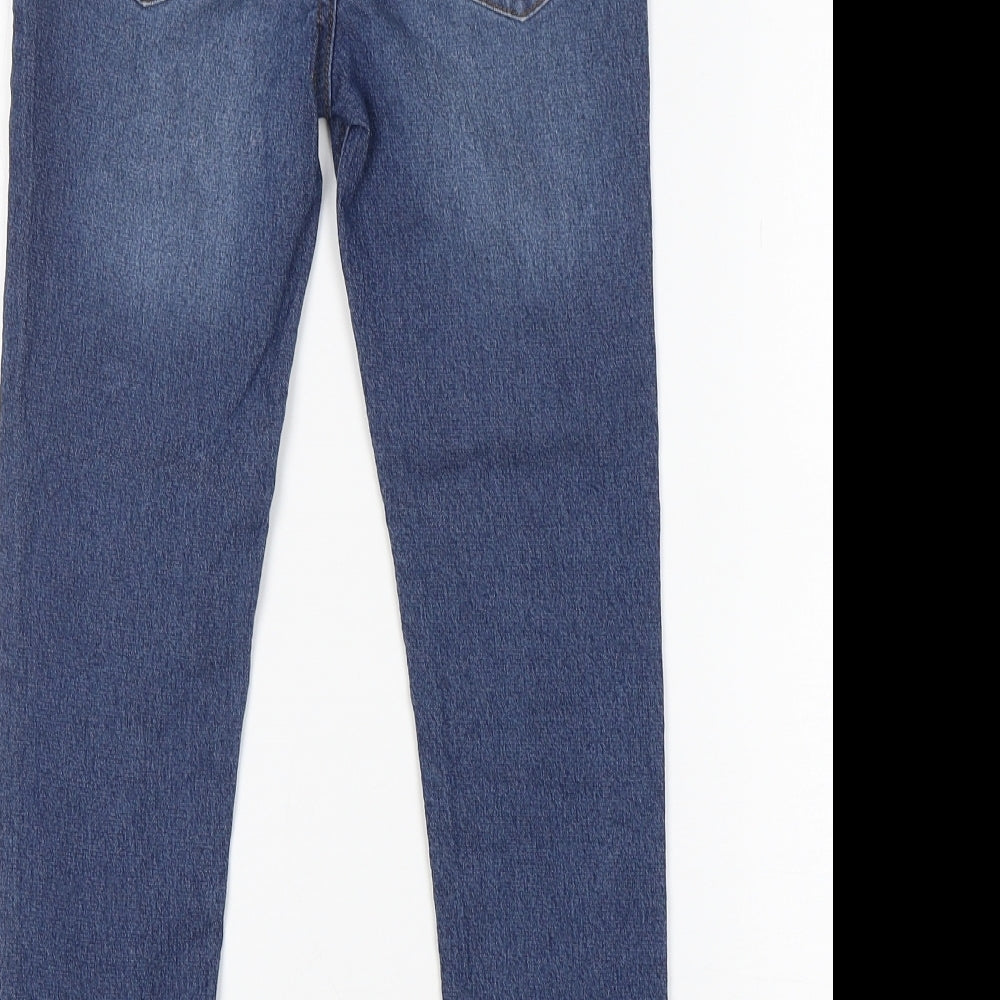Denim Co Girls Blue Cotton Jegging Jeans Size 9-10 Years Regular