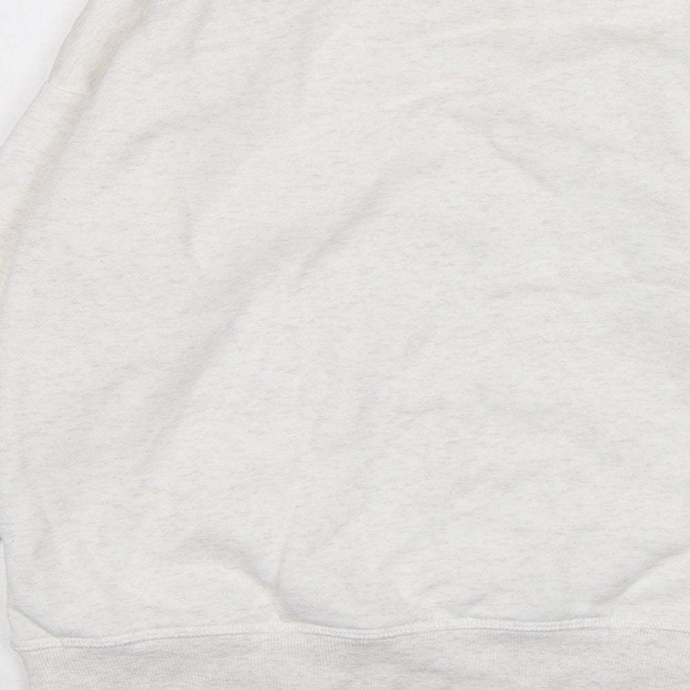 Primark Girls Beige Cotton Pullover Sweatshirt Size 9-10 Years