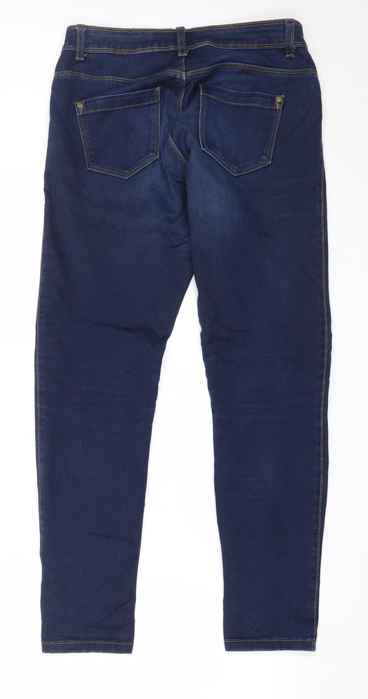 Only Womens Blue Cotton Skinny Jeans Size 30 in L29 in Regular