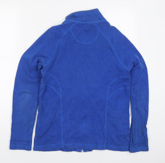 Kirkland Womens Blue Cotton Full Zip Sweatshirt Size S Zip