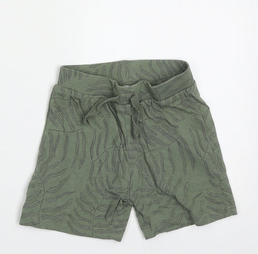 Primark Boys Green Camouflage Polyester Shorts Outfit/Set Size 9-12 Months Pullover
