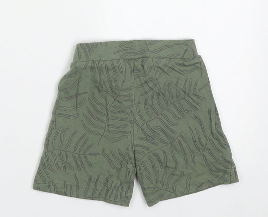 Primark Boys Green Camouflage Polyester Shorts Outfit/Set Size 9-12 Months Pullover