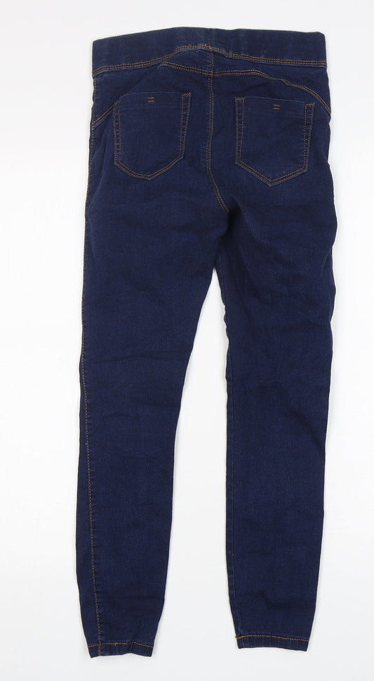 Denim Co Womens Blue Cotton Jegging Jeans Size 6 L25 in Regular