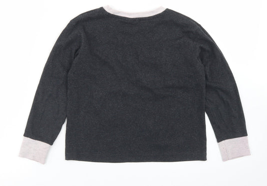 Matalan Boys Grey Cotton Basic T-Shirt Size 7 Years Crew Neck - Marvel Avengers