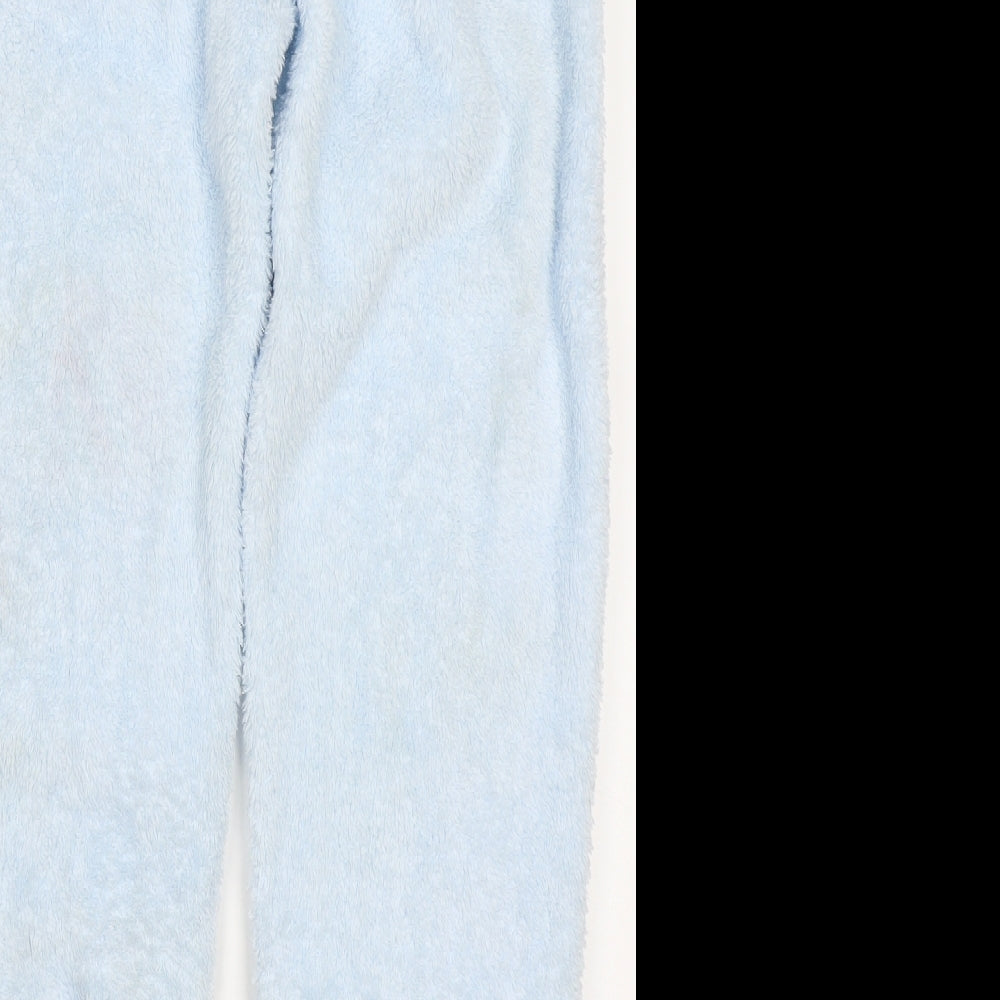 Boohoo Womens Blue Polyester Cami Pyjama Pants Size 10 Tie