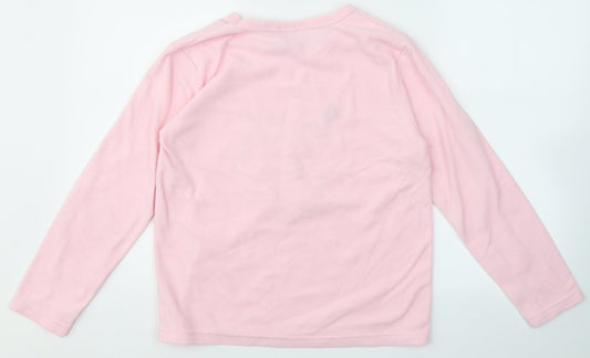 Selena Girl Girls Pink Polyester Top Pyjama Top Size 13 Years - If the crown fits/swan