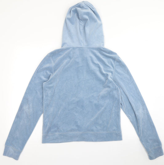 H&M Womens Blue Jacket Size M Zip