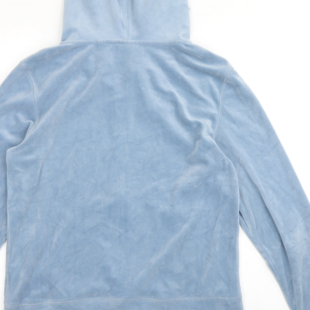 H&M Womens Blue Jacket Size M Zip