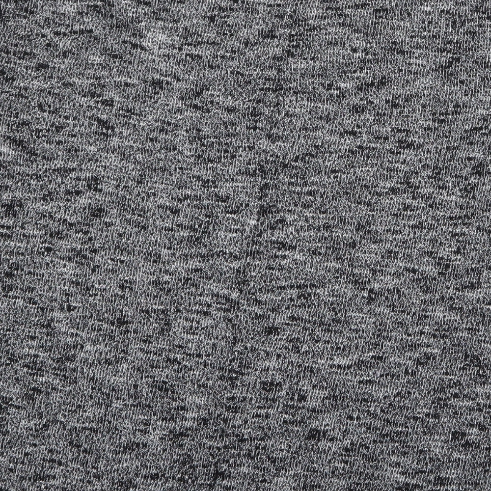 River Island Womens Grey Round Neck Cotton Pullover Jumper Size 8