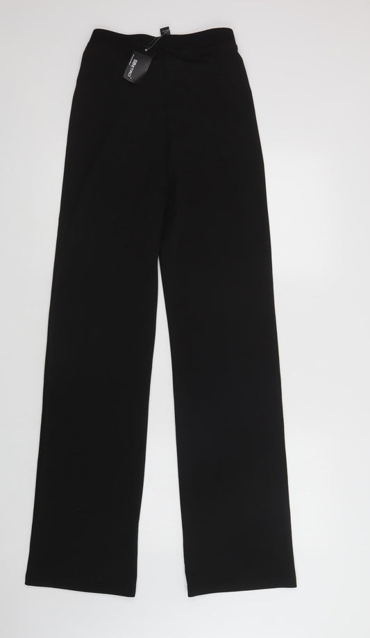 SBetro Womens Black Polyester Jegging Trousers Size S L35 in Regular