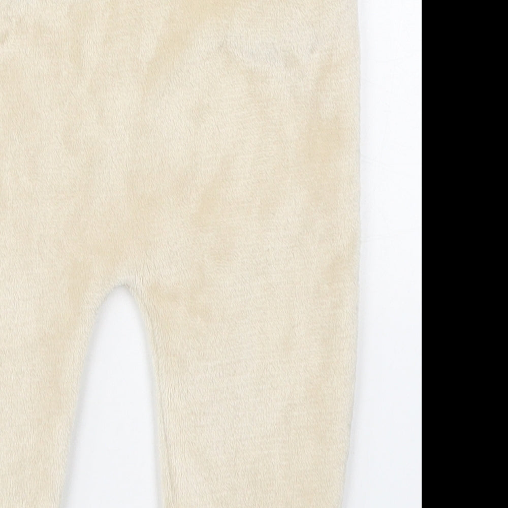 TU Baby Beige Polyester Sweatpants Trousers Size 12-18 Months - Pyjama Pants