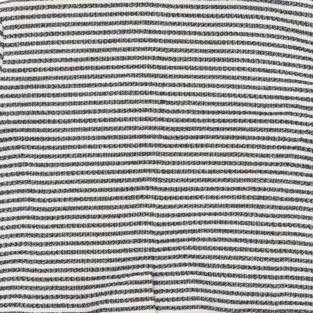 F&F Womens Ivory Striped Jacket Size 12