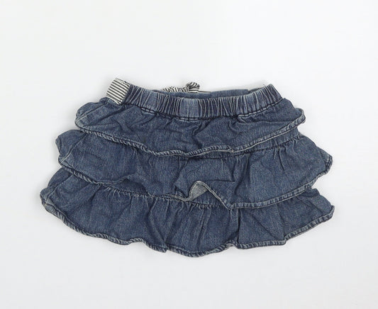Earlydays Girls Black Cotton Skirt Outfit/Set Size 0-3 Months Pullover