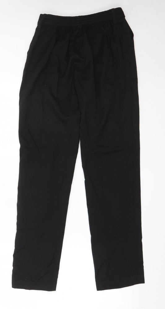 Whites Boys Black Polyester Dress Pants Trousers Size 11 Years Regular - school