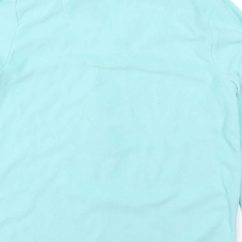 Primark Womens Blue Solid Polyester Top Pyjama Top Size 6 - Winter Wonderland
