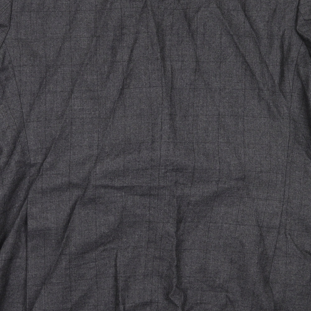 Marks and Spencer Mens Grey Wool Jacket Blazer Size XL