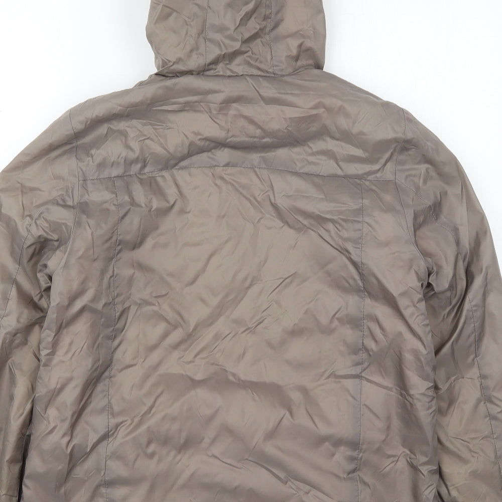 BHS Womens Brown Jacket Coat Size 12 Zip