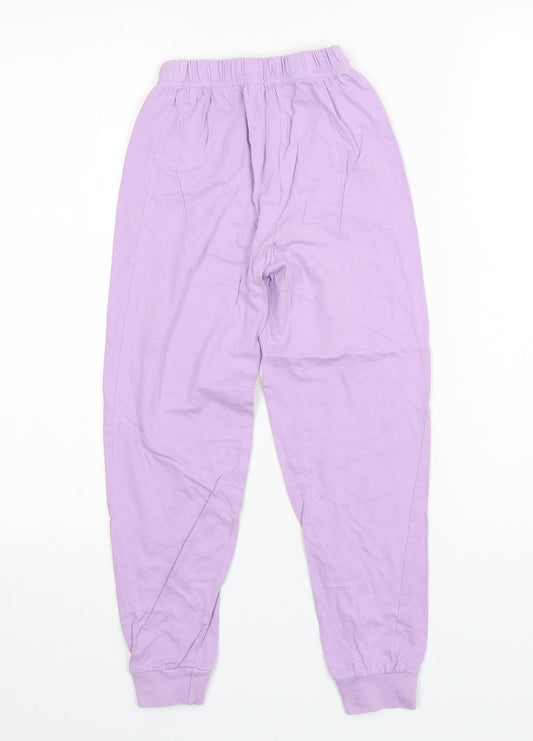 Studio Girls Pink Cotton Pyjama Pants Size 7-8 Years Pullover