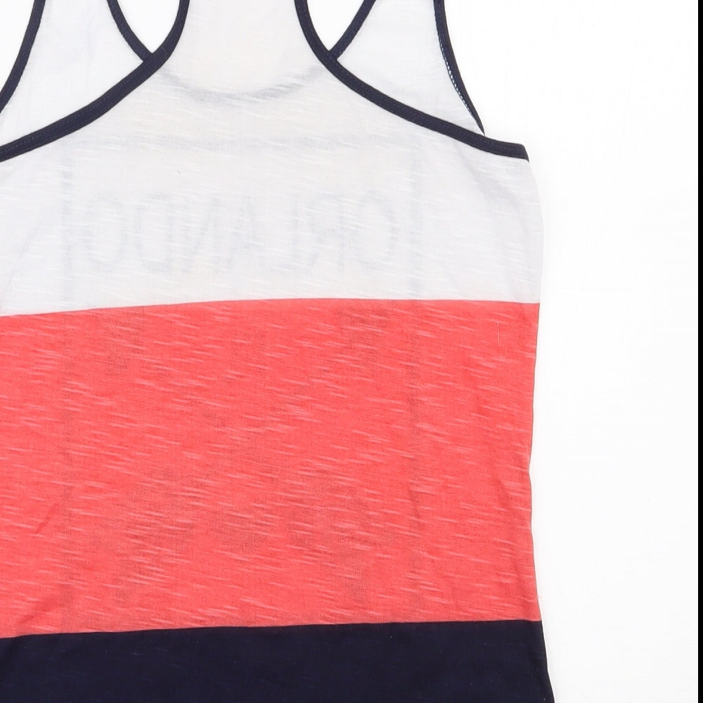 Exist Womens Multicoloured Polyester Basic Tank Size M Scoop Neck - Orlando