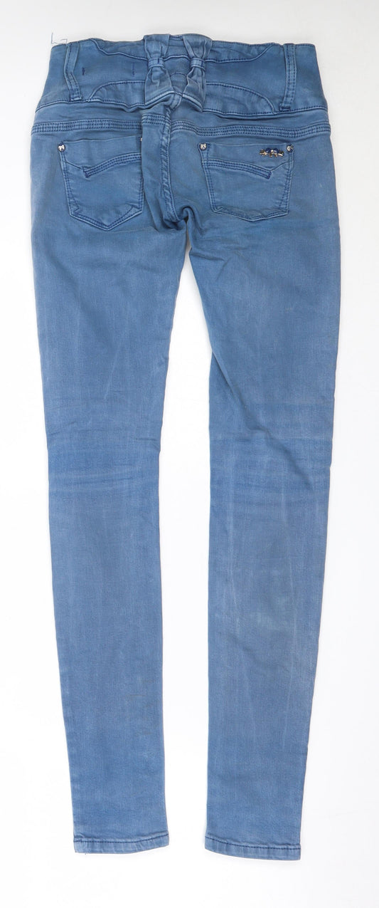 C-in-C Womens Blue Cotton Skinny Jeans Size 25 in L31 in Regular