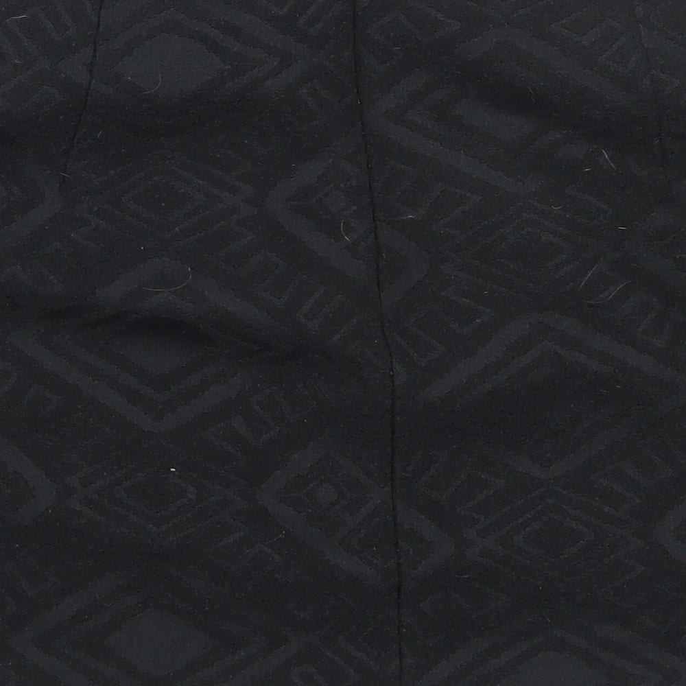 NEXT Womens Black Cotton Mini Skirt Size 38