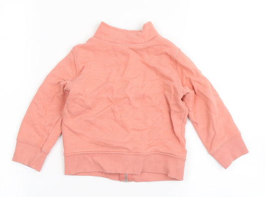 United Colors of Benetton Boys Pink Gilet Jacket Size 12-18 Months Zip