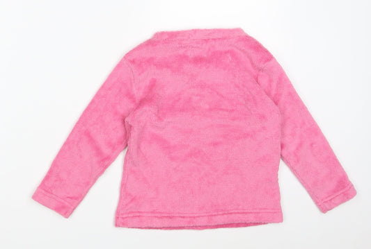 Studio Girls Pink Solid 100% Polyester Top Pyjama Top Size 2-3 Years - Follow Your Dreams