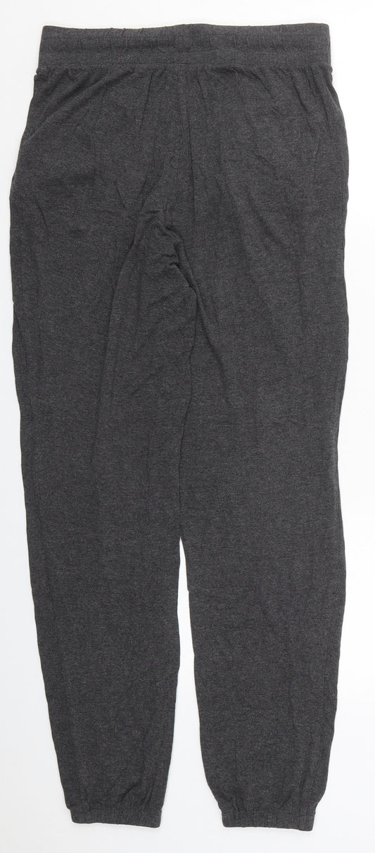 Dunnes Womens Grey Viscose Trousers Size S L29 in Regular - Pyjama Pants