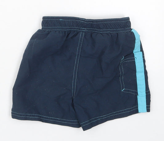 Preworn Boys Blue Polyester Utility Shorts Size 2-3 Years Regular - Swim Shorts