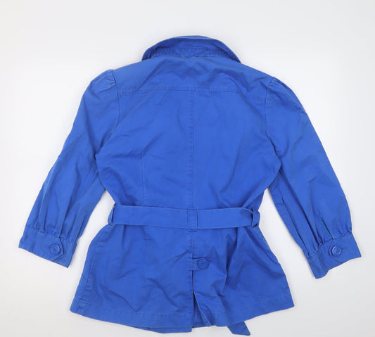 Great Plains Womens Blue Jacket Size L Button
