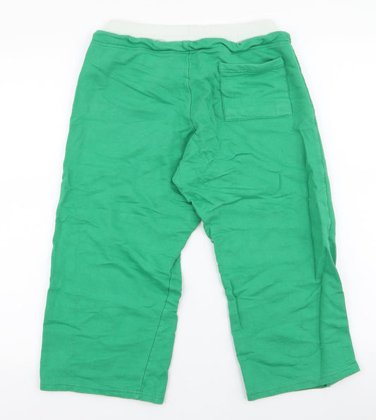 Dunnes Stores Mens Green Cotton Sweat Shorts Size 26 Regular Drawstring