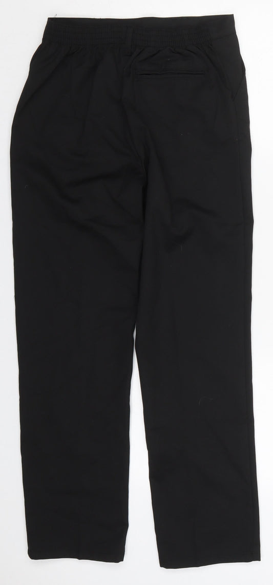 Studio Boys Black Polyester Dress Pants Trousers Size 11-12 Years Regular