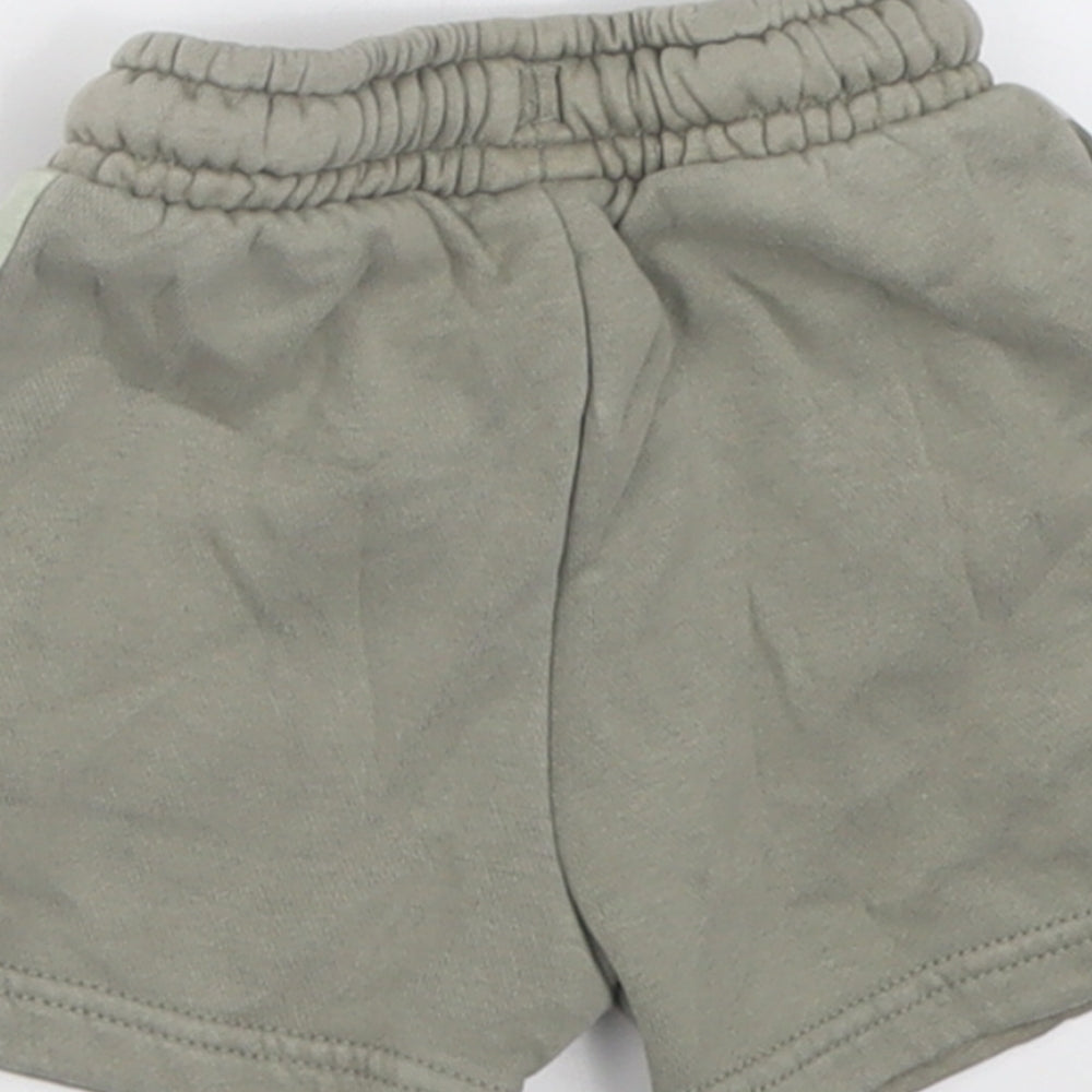 George Boys Green Camouflage Cotton Cropped Trousers Size 12-18 Months Tie - Epic