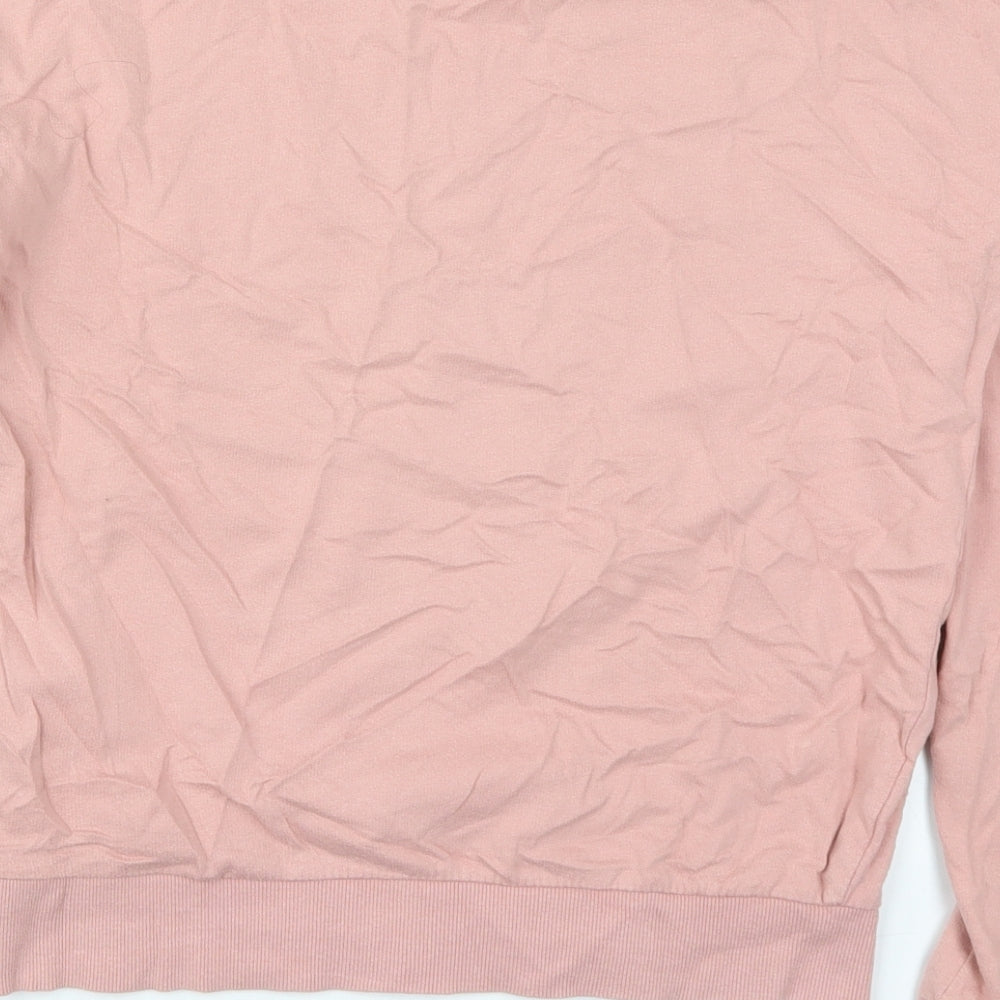 H&M Womens Pink Cotton Pullover Sweatshirt Size XS Pullover - Lyon