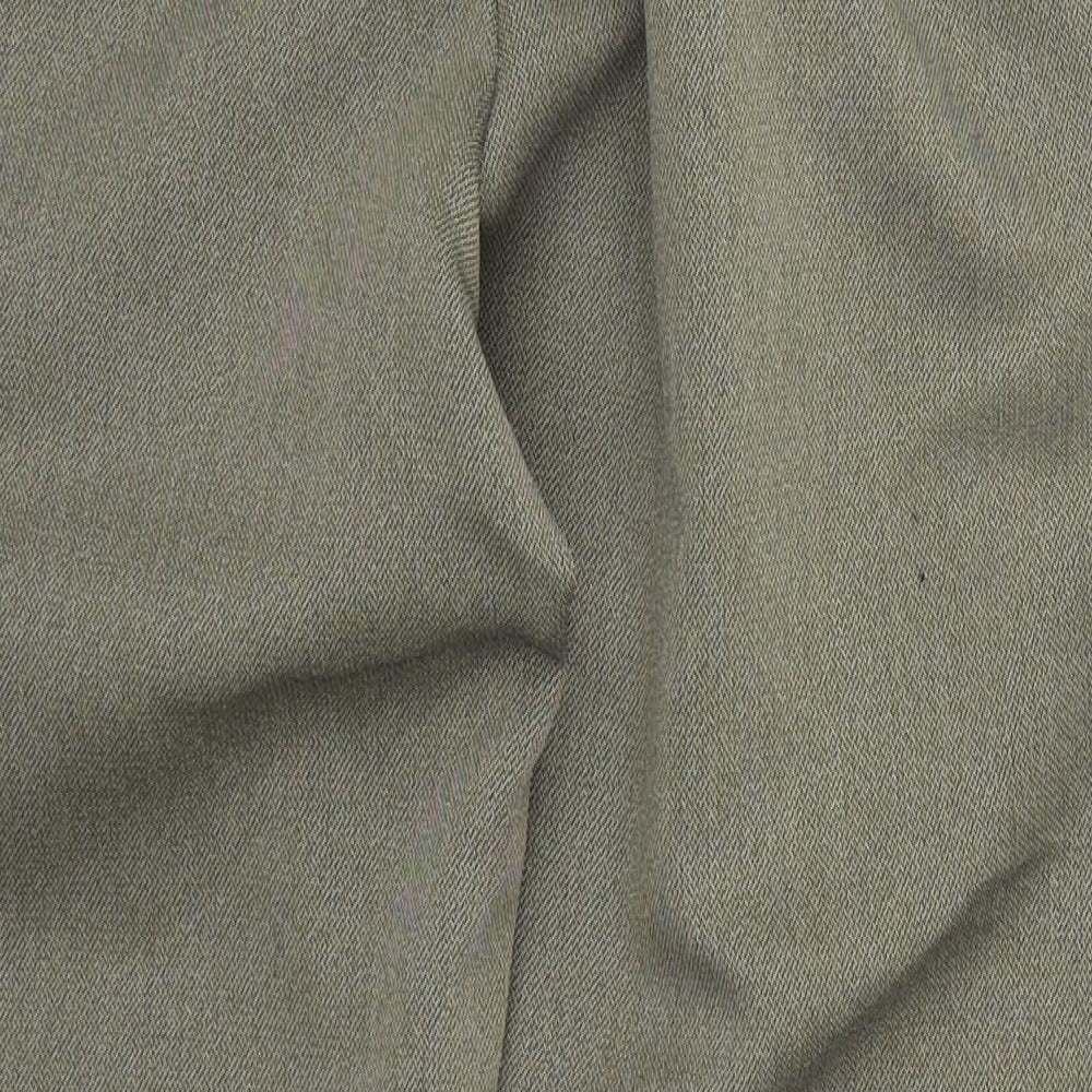 Saira of Manchester Womens Green Polyester Trousers Size 18 L27 in Regular