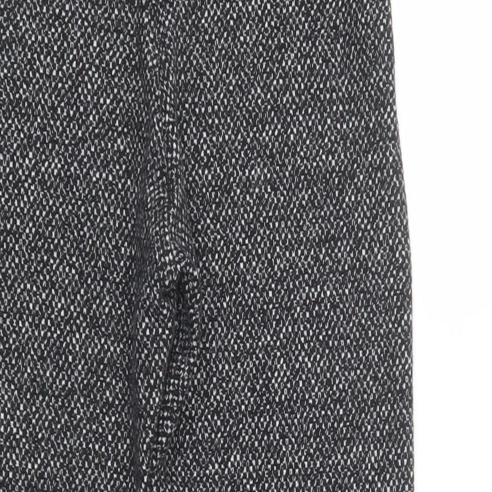 TU Womens Grey Polyester Jegging Leggings Size 8 L29 in