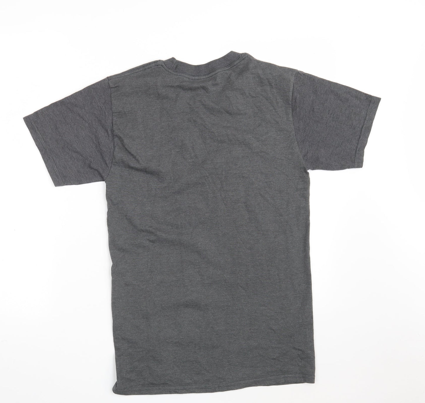 Disney Mens Grey  Cotton  T-Shirt Size S Round Neck  - I'LL BE YOUR MICKEY