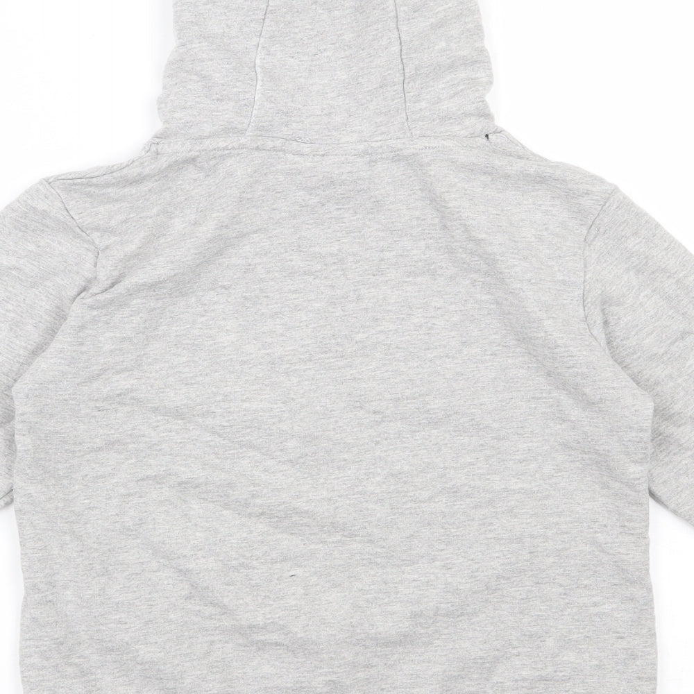 Studio Retail Ltd Boys Grey Cotton Pullover Hoodie Size S Pullover - Fortnite