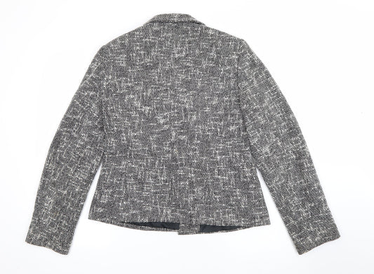 CC Womens Black Jacket Size 14 Button